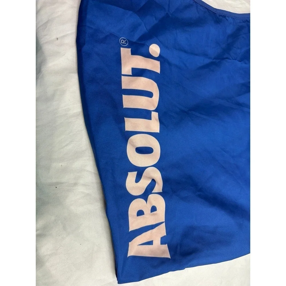 Blue Absolute vodka bag/ tote